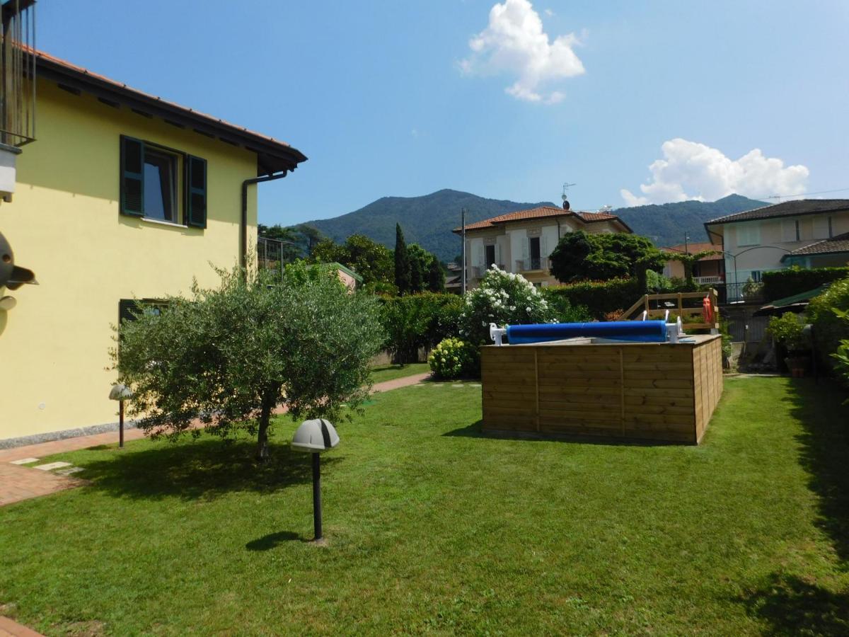 Villa Haus Am See Porto Valtravaglia Exterior foto